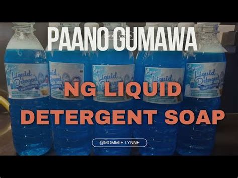 paano gumawa ng liquid detergent|How to Make Liquid Detergent .